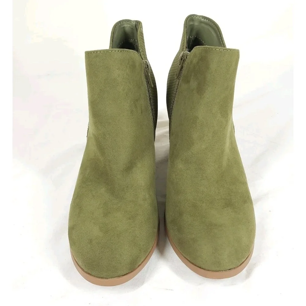 Style & Co Women's Olive Masrinaa Ankle Booties Shoe Size‎ 7.5M